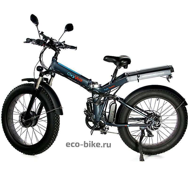 Электровелосипед OxyVolt Puma 24 Double 2 1000W 48V/13Ah Электровелосипед OxyVolt Puma 24 Double 2 1000W 48V/13Ah